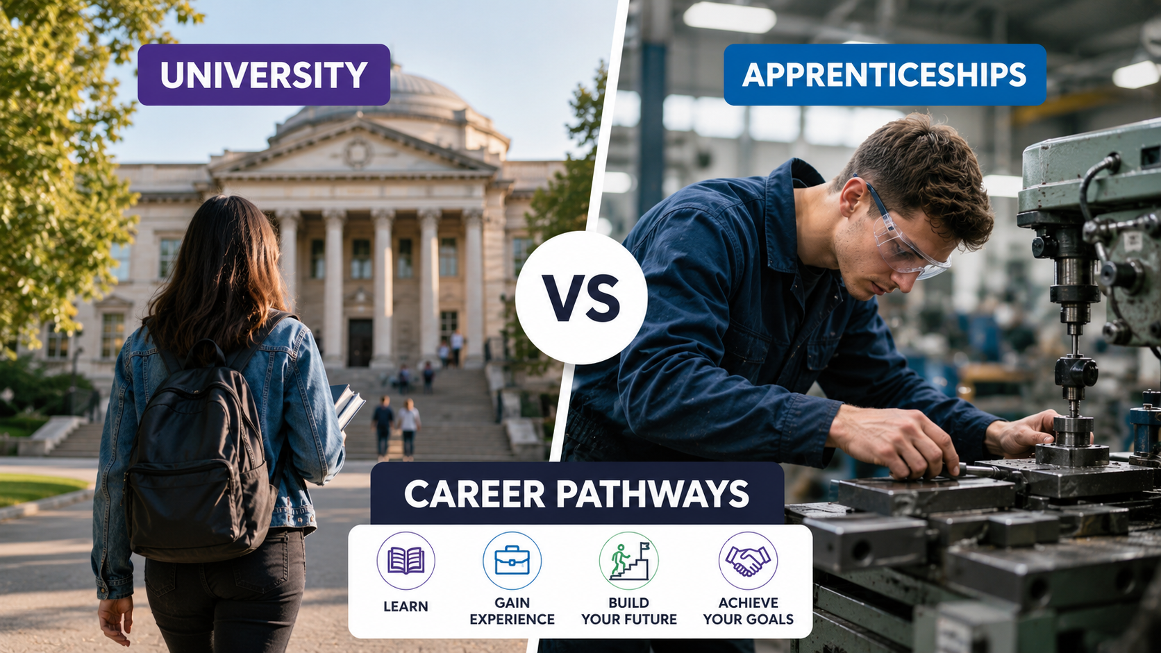 University vs Apprenticeships: Career Pathways
